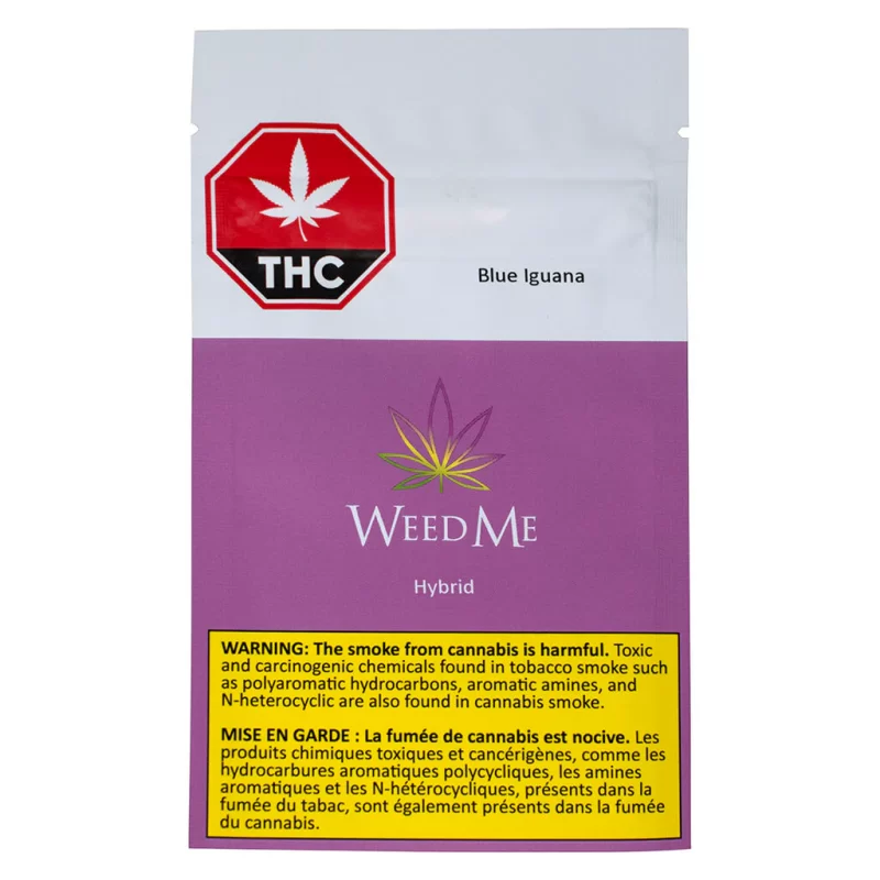 WEED ME - BLUE IGUANA