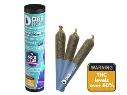 DABBODS BLUE LOBSTER 60'S DBL 3X0.5G INFUSED PRE ROLL