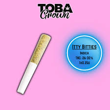 TOBA GROWN ITTY BITTIES HYBRID 1X0.0.35G PRE ROLL