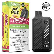 FLAVOUR BEAST WATERMELON APPLE MAX 2 GUSHIN SERIES 50K DISPOSABLE VAPE