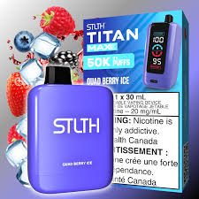 STLTH TITAN MAX QUAD BERRY ICE 50K DISPOSABLE VAPE